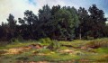 灰色の日のオーク林 1873 古典的な風景 イワン・イワノビッチ